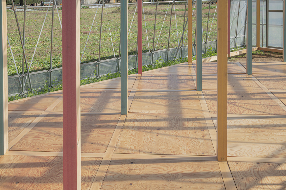 “绿色基地”装置丨日本千叶丨UENOA architects-20