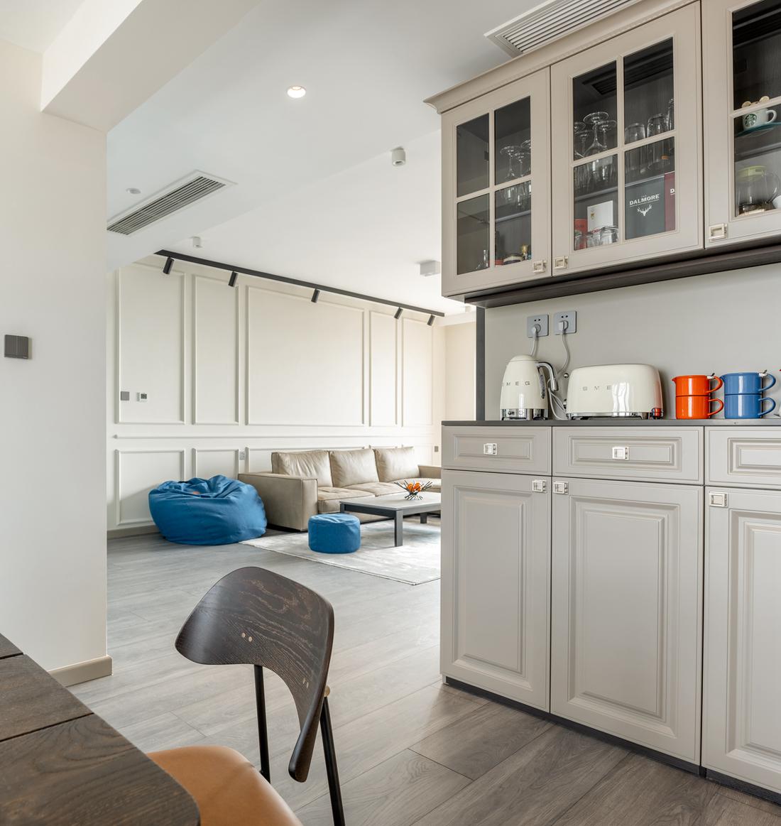 开放式厨房++吧台餐厅设计-5