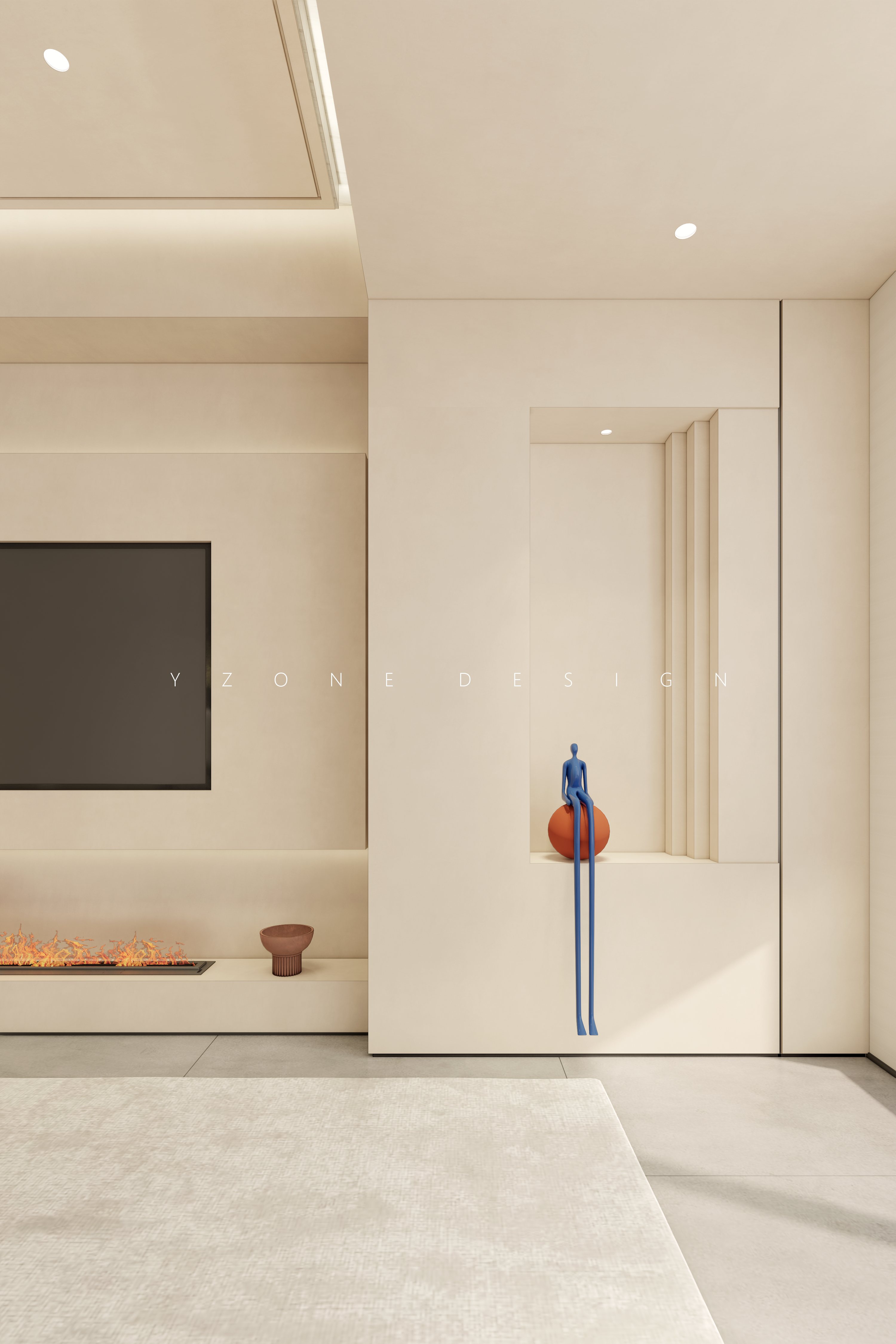 思绪重组红与黑的构建丨中国广州丨YZONE DESIGN-8