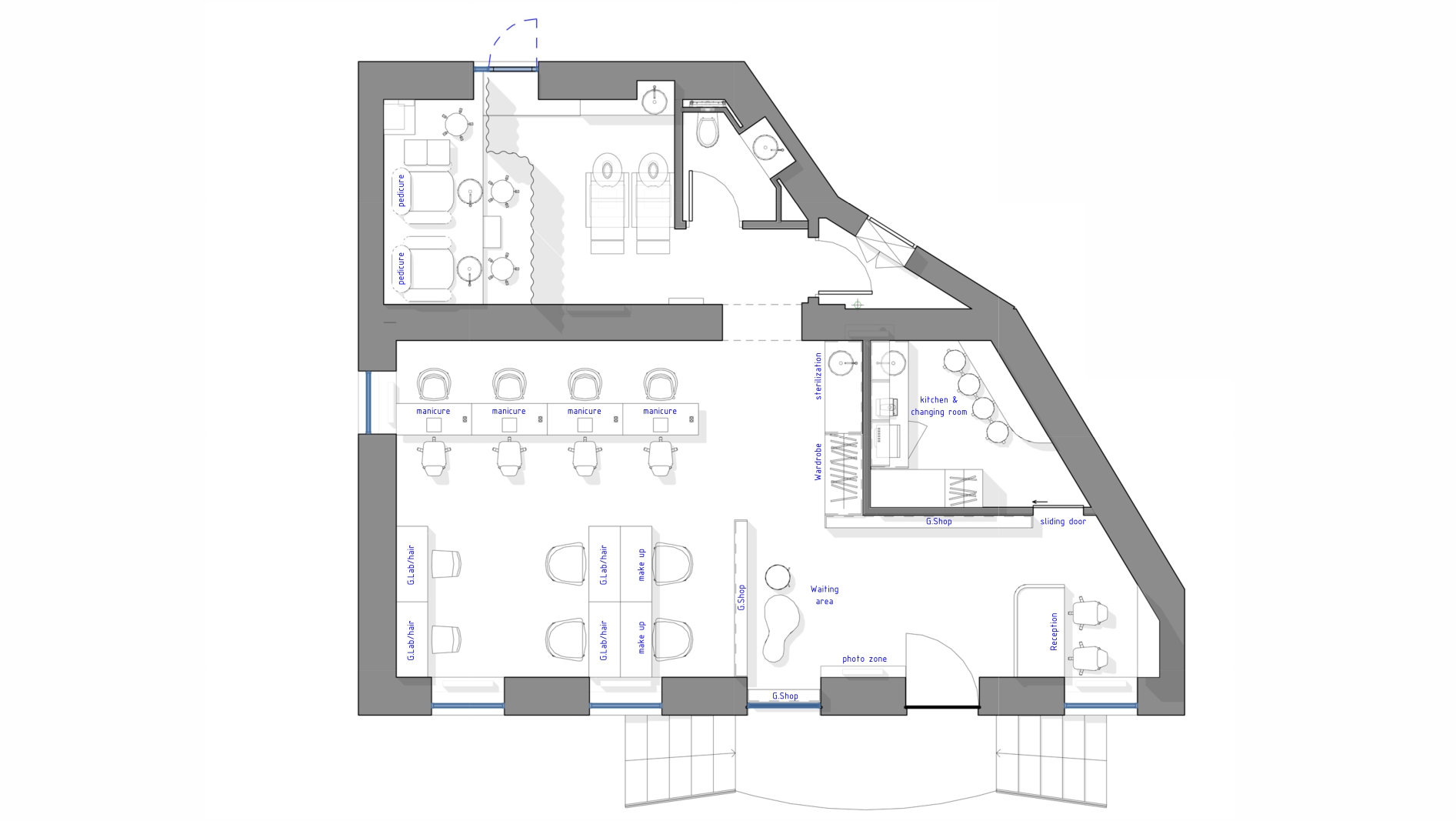 G×BAR美容空间丨UkraineTernopil丨HVYLYA-7