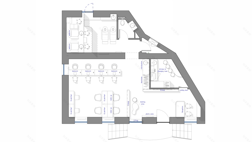 G×BAR美容空间丨UkraineTernopil丨HVYLYA-7
