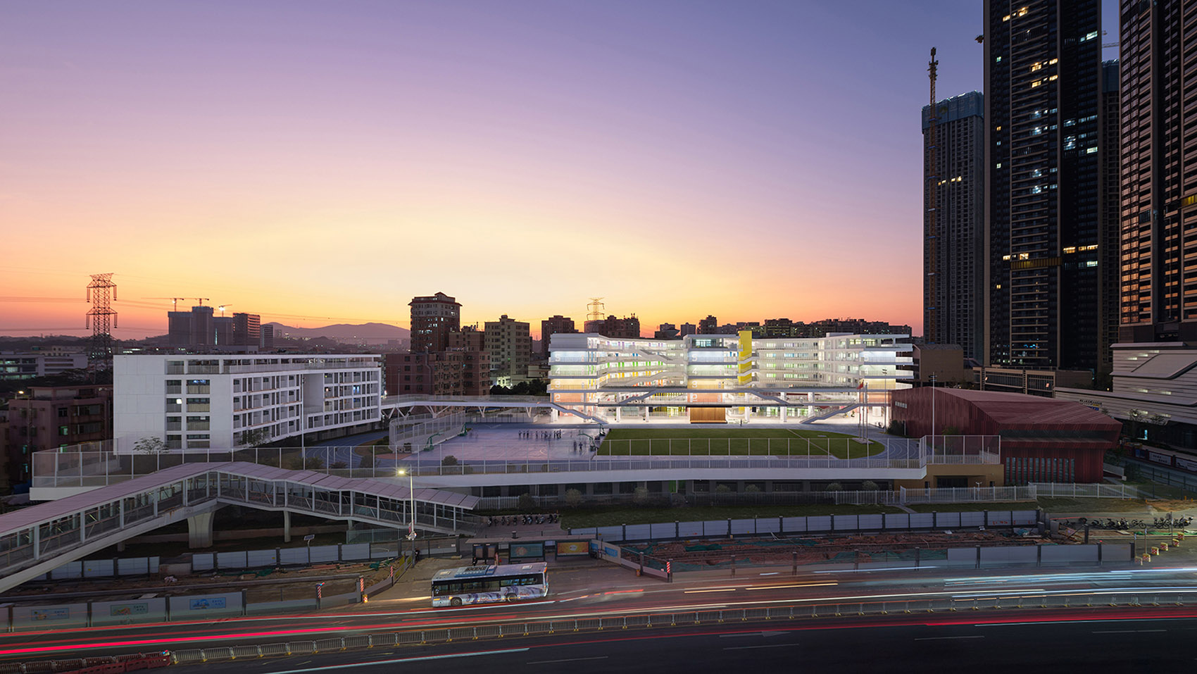 深圳市龙华区外国语学校福城校区丨中国深圳丨深圳大学建筑设计研究院有限公司“钟中 + 钟波涛”工作室-12