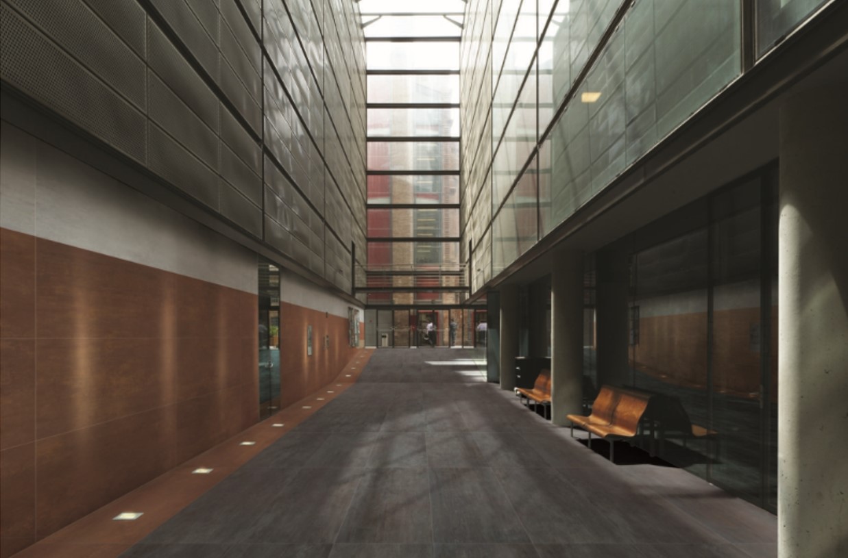 金属效果瓷砖打造现代城市空间-8