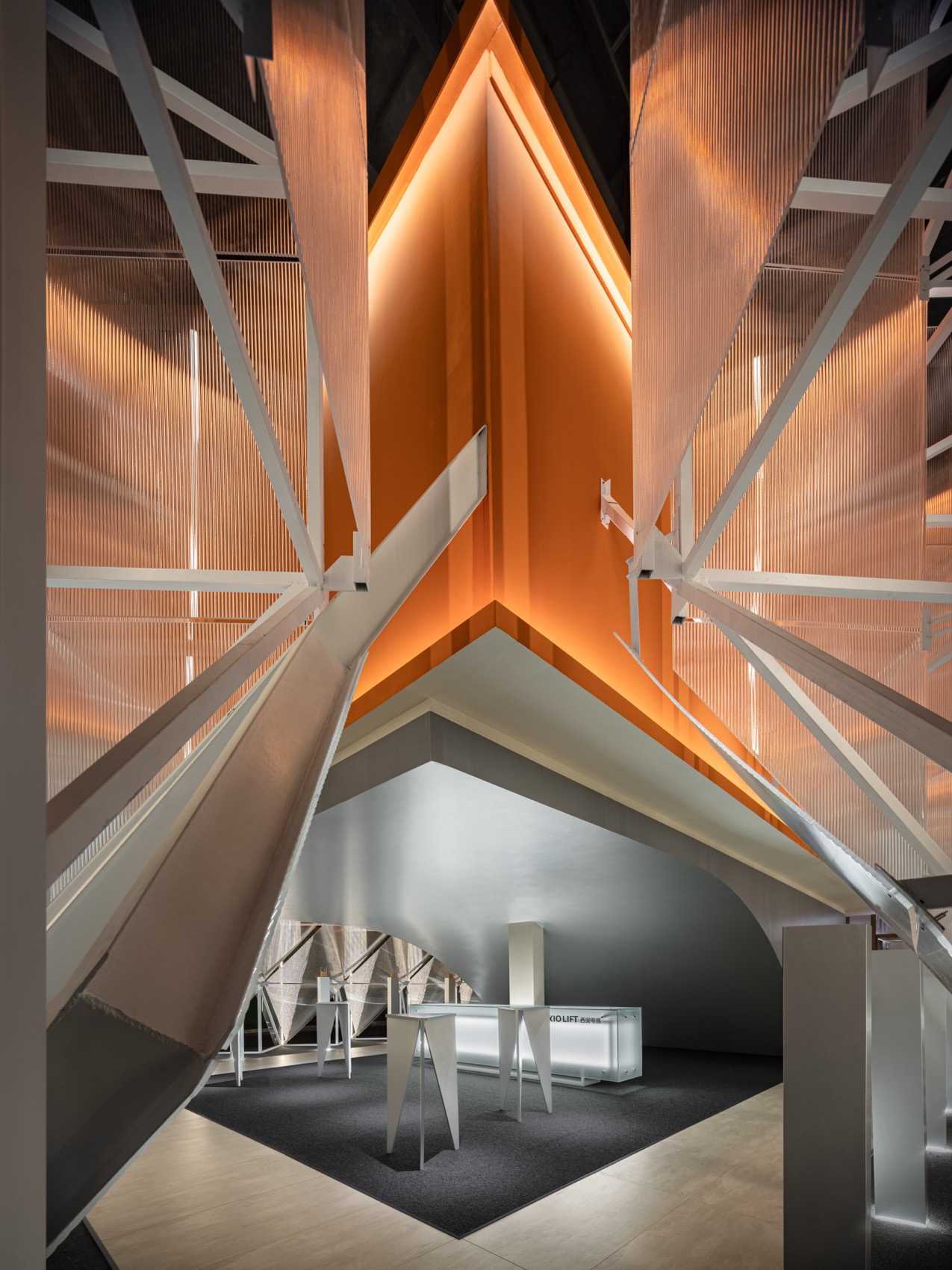 西奥电梯2024广州设计周展厅丨中国广州丨加减智库设计事务所-52