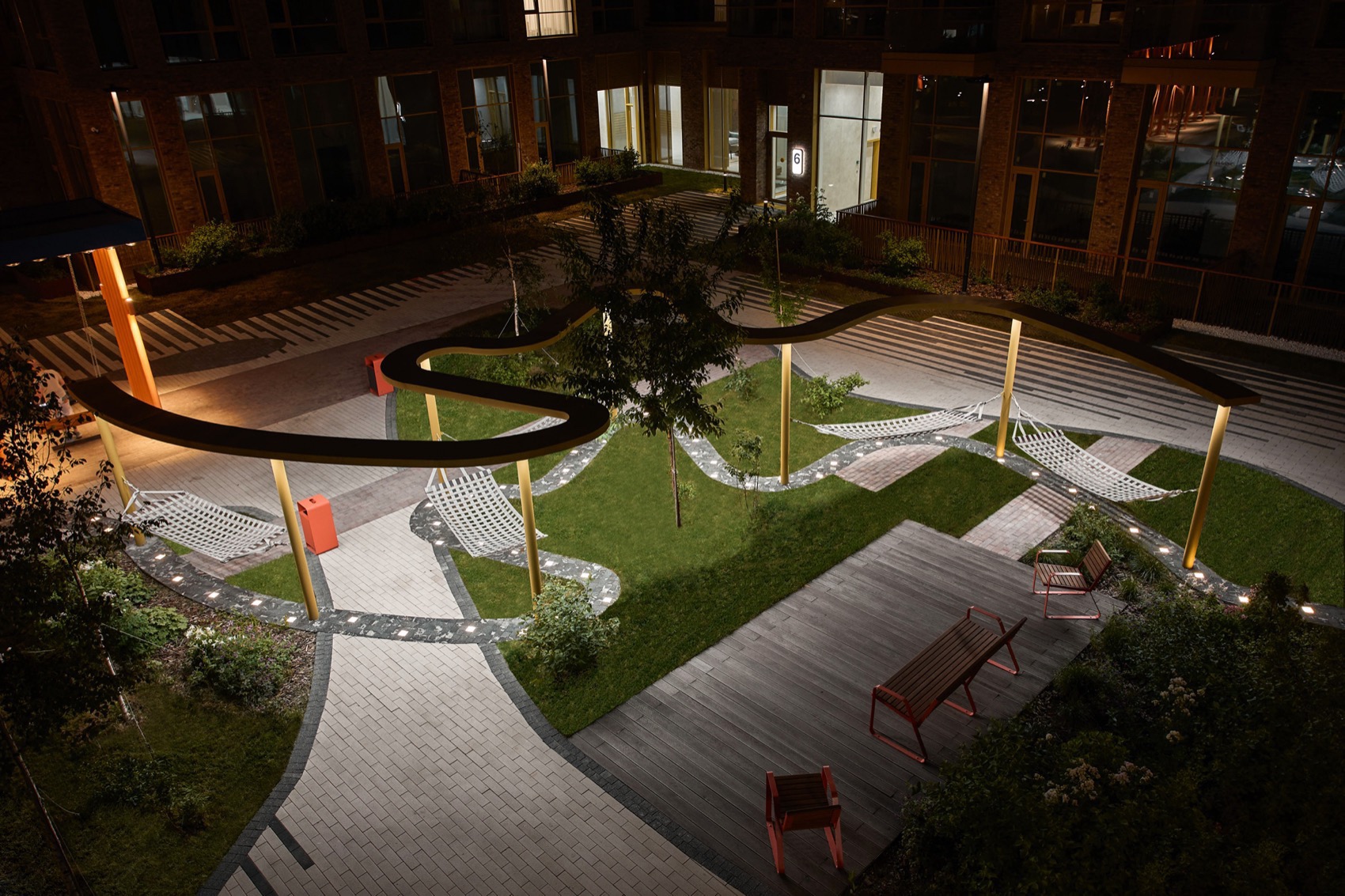 WOW住宅区庭院丨俄罗斯莫斯科丨建筑事务所VESCH!-39