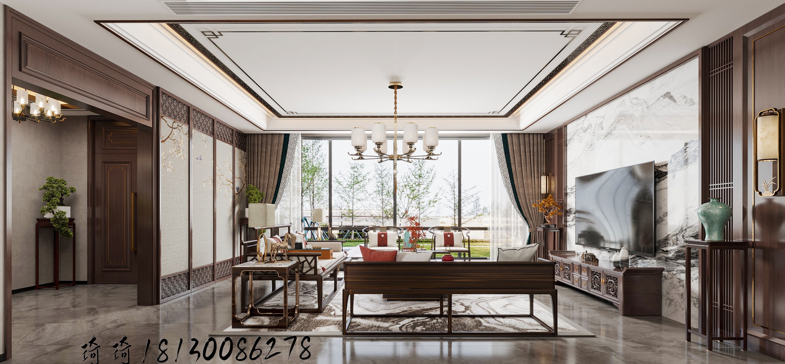 星夜公司 | ✨新中式美宅，藏纳东方雅韵✨-2