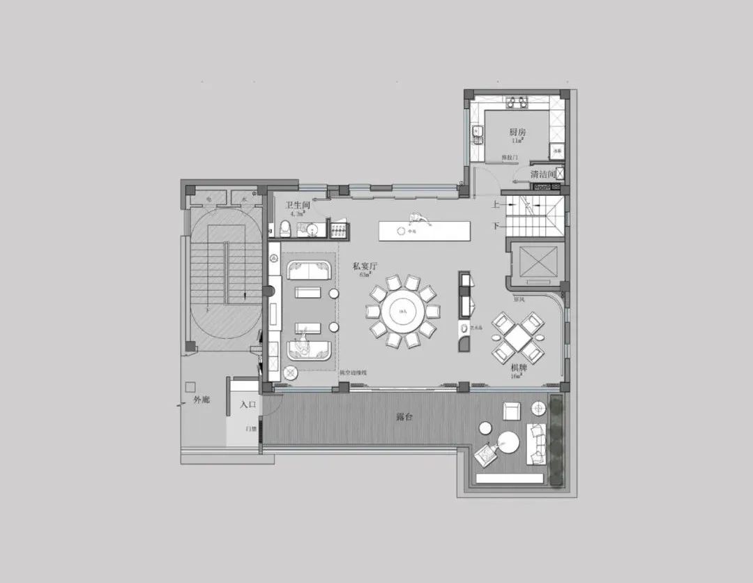 天府公馆·如壹函馆丨中国成都丨空间进化（北京）建筑设计有限公司,彩虹石（北京）空间设计有限公司-34