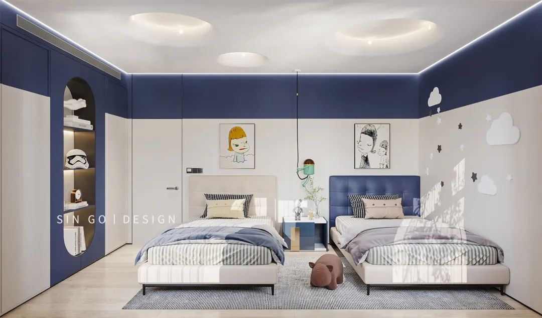 上海世纪珑墅现代黑白灰别墅设计丨中国上海丨武延玲-40