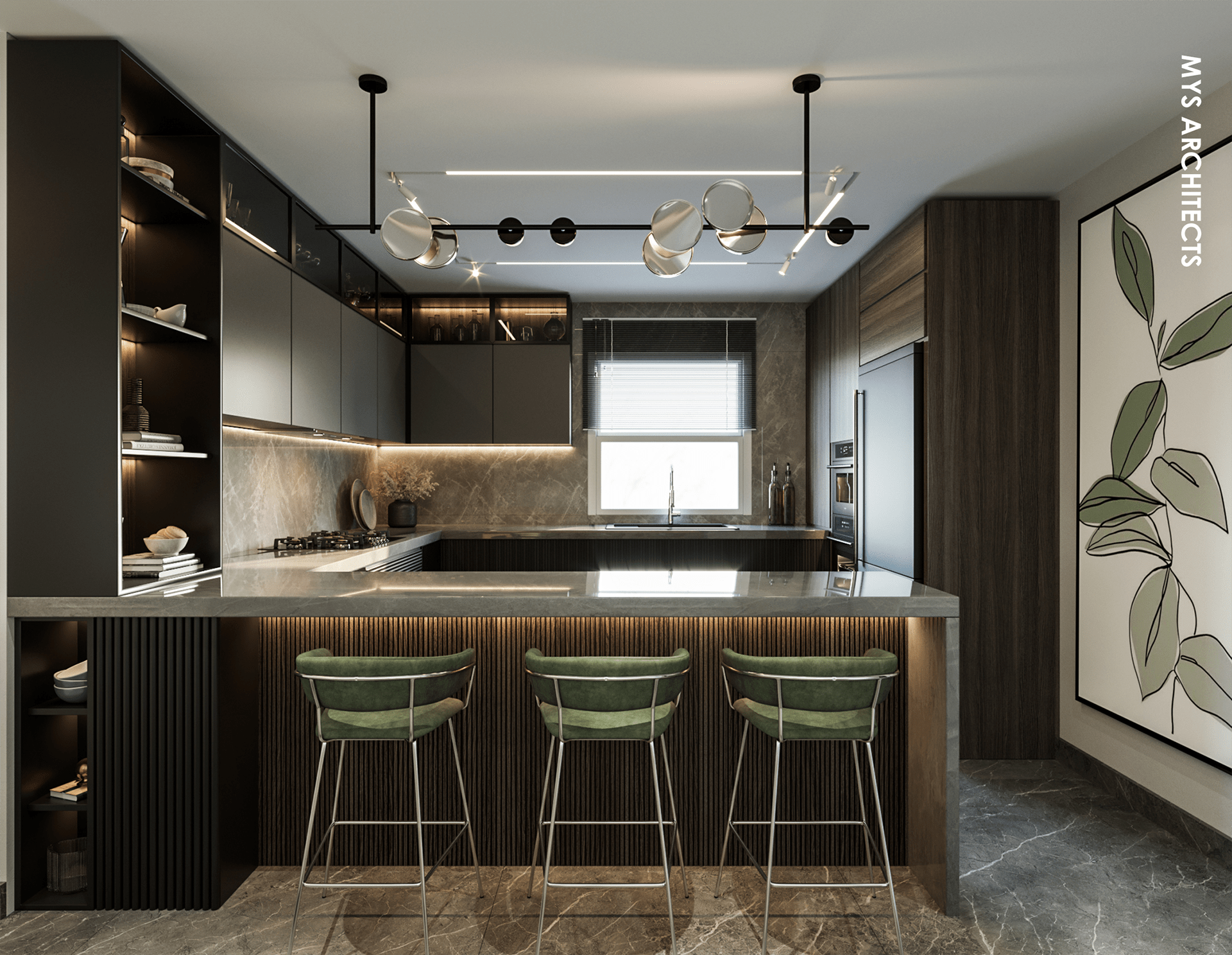 镜面反射度·私人住宅丨EgyptCairo丨MYS Architects-33