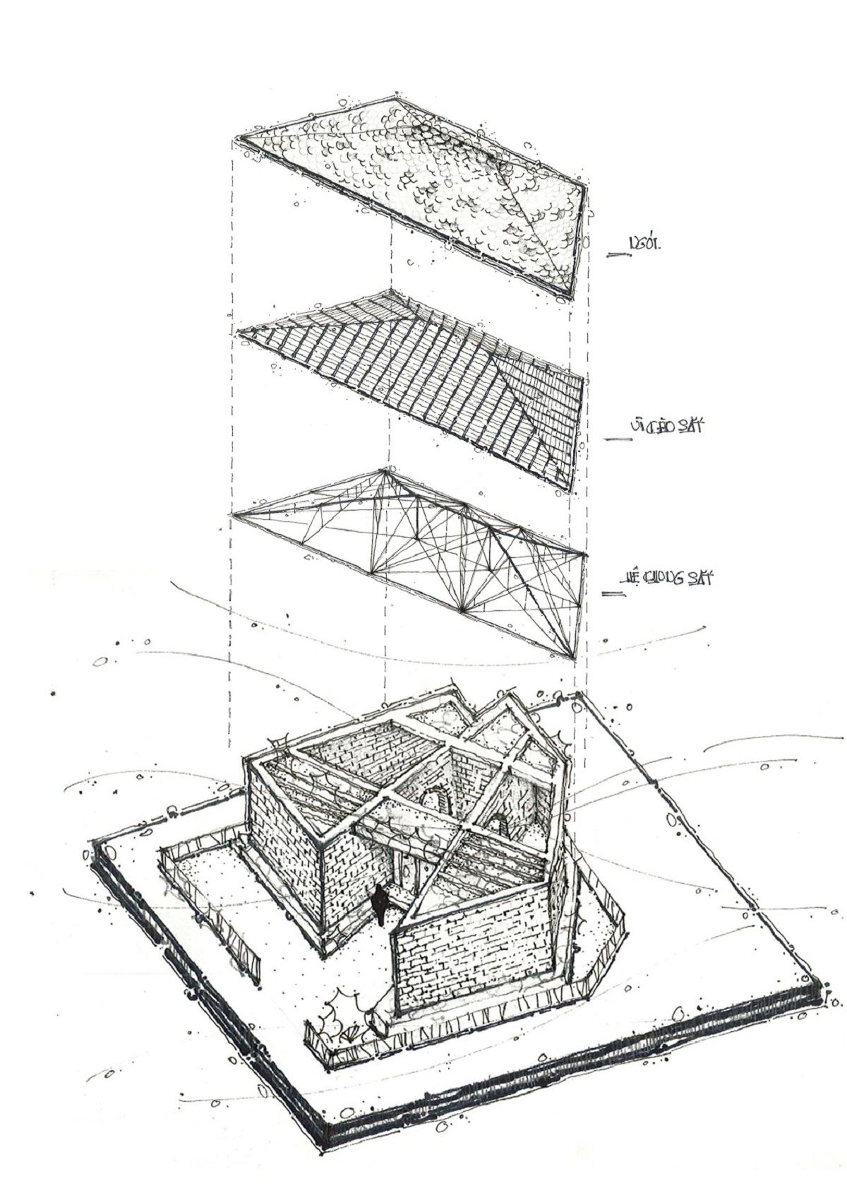 新旧融合的越南传统音乐工作室-12