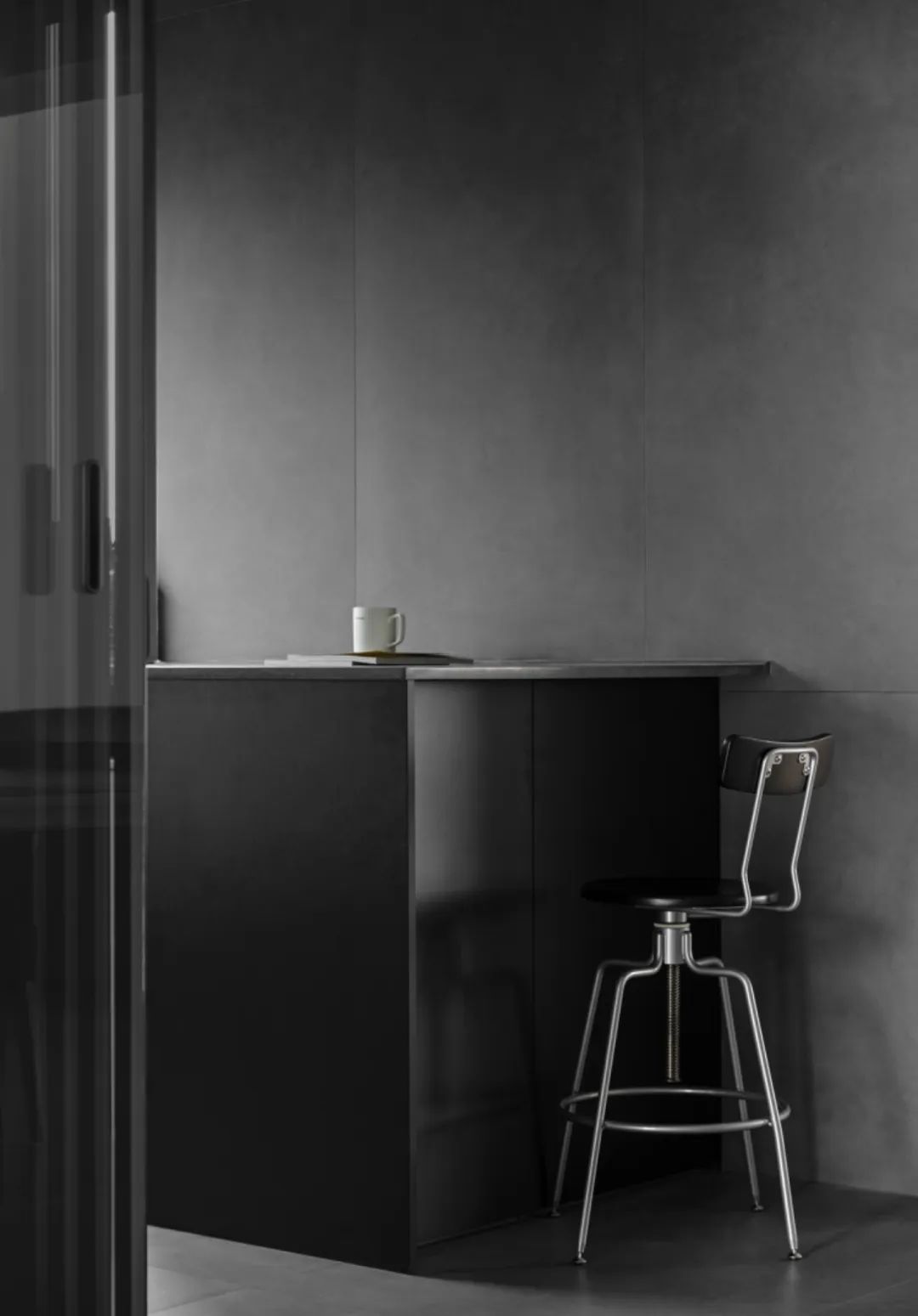 留住设计｜爆改220㎡顶层复式,很酷且有趣的二人居丨中国广州丨留住设计（主创设计Zeson庞耀锡）-28