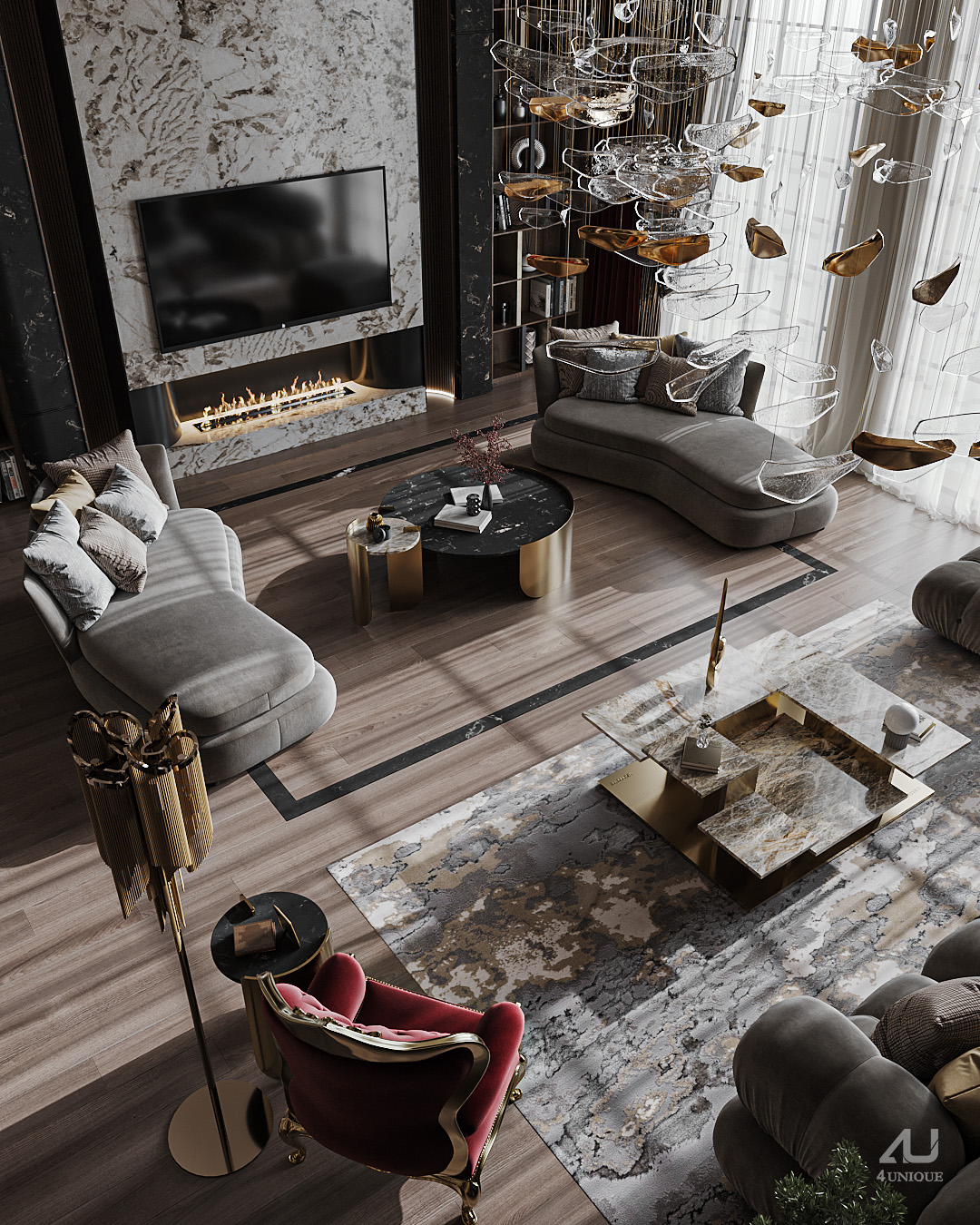 Luxury style interior design-2