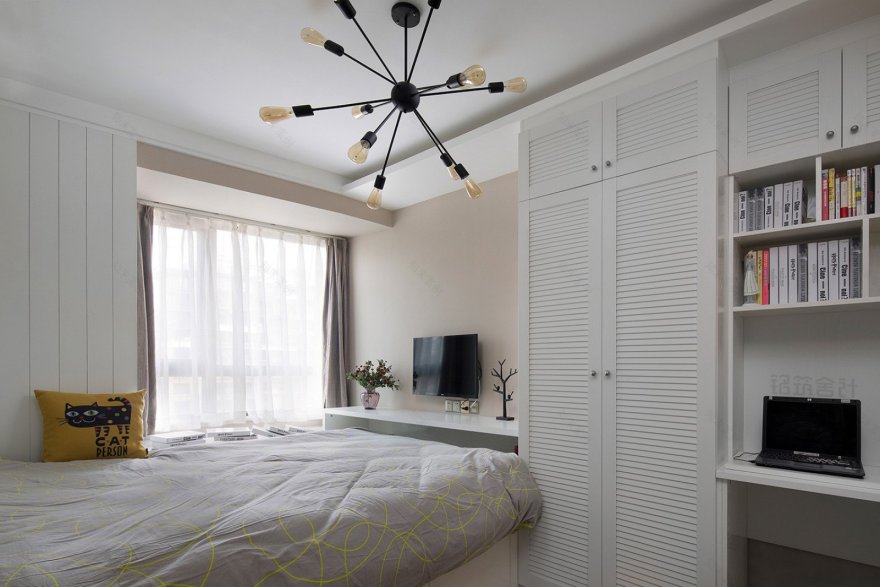 天猫·铭筑舍计—红 纹100㎡ 2居室-21