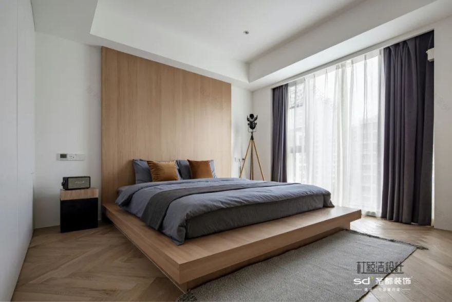 机车控的秘密基地 | 极简复古的 120㎡浪漫空间-64