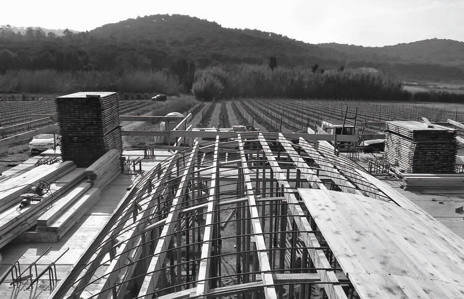 地缘酒庄 | 融入土地的工业风酒窖设计-25