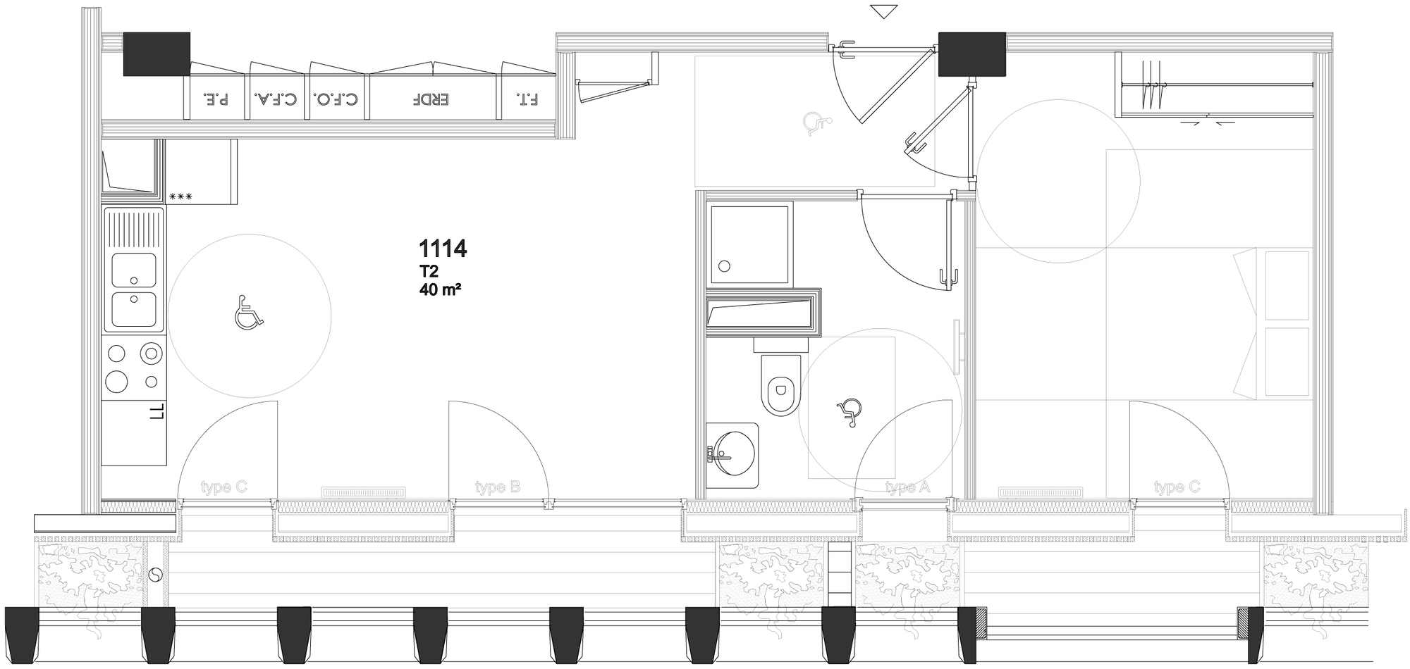 预制办公建筑变 90 公寓——人性化居住环境的创新设计-30