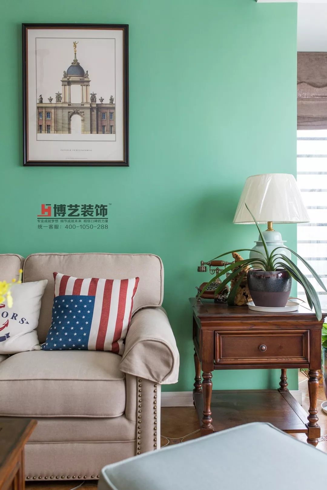 《静谧时光》 | 绿色主调，美式休闲与自然隽永的完美融合-13