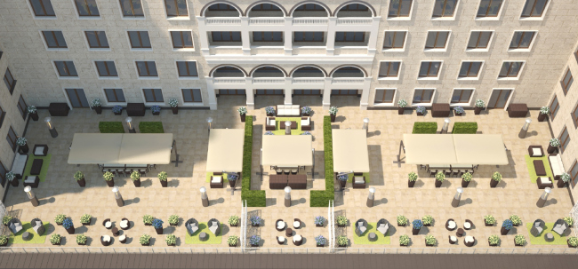 “莫斯科”酒店区域改善项目丨俄罗斯丨“Arteza”景观设计工作室-68