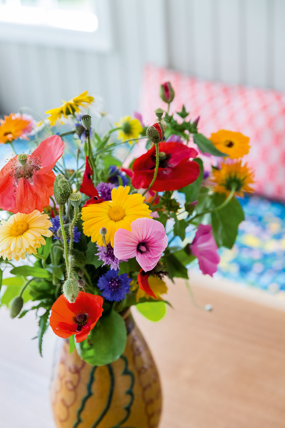 丹麦彩色斑斓的瑞典乡村小屋-6