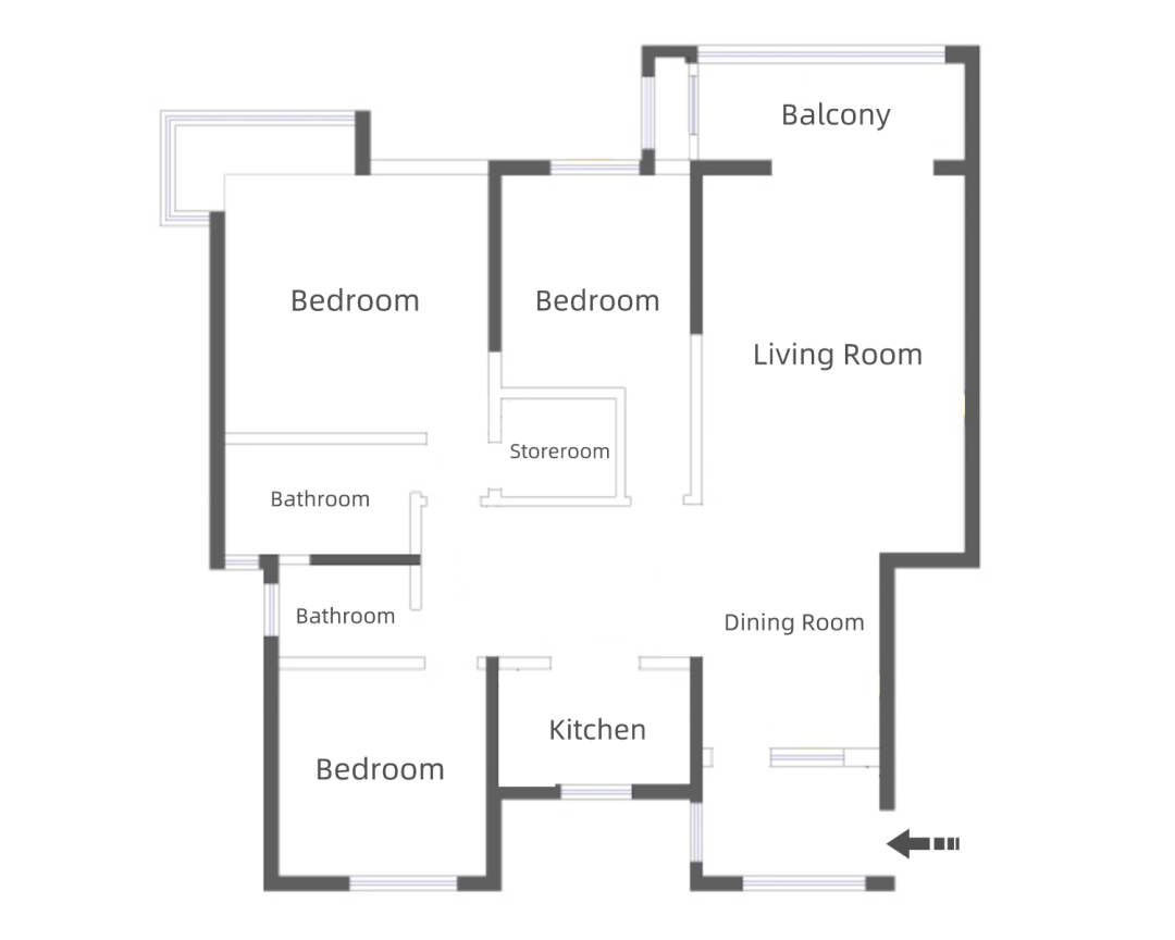 木韵 · 西安 160㎡现代简约原木空间设计丨中国西安丨泽一软装,泽木制造-18