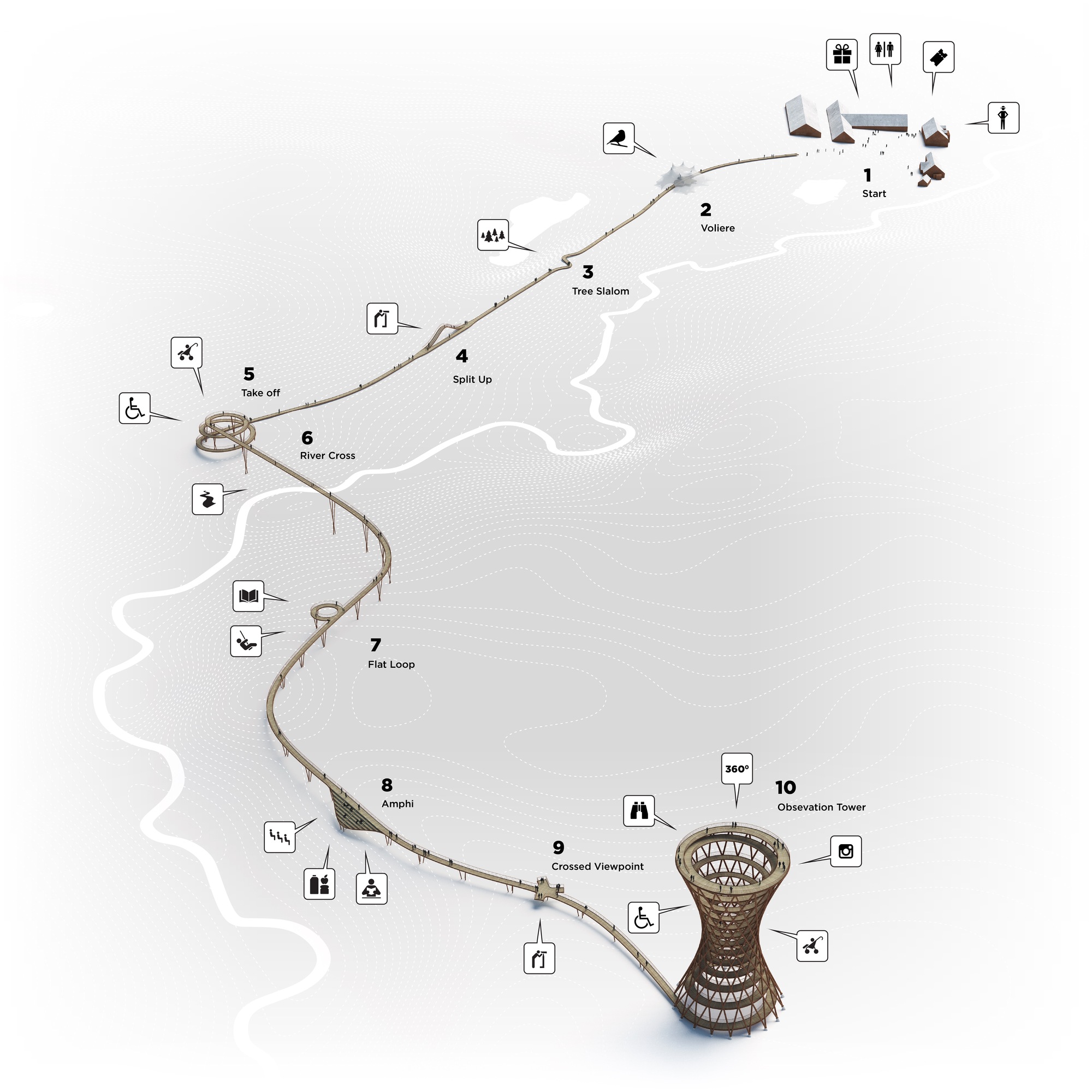 丹麦营冒险观察塔设计丨EFFEKT-45
