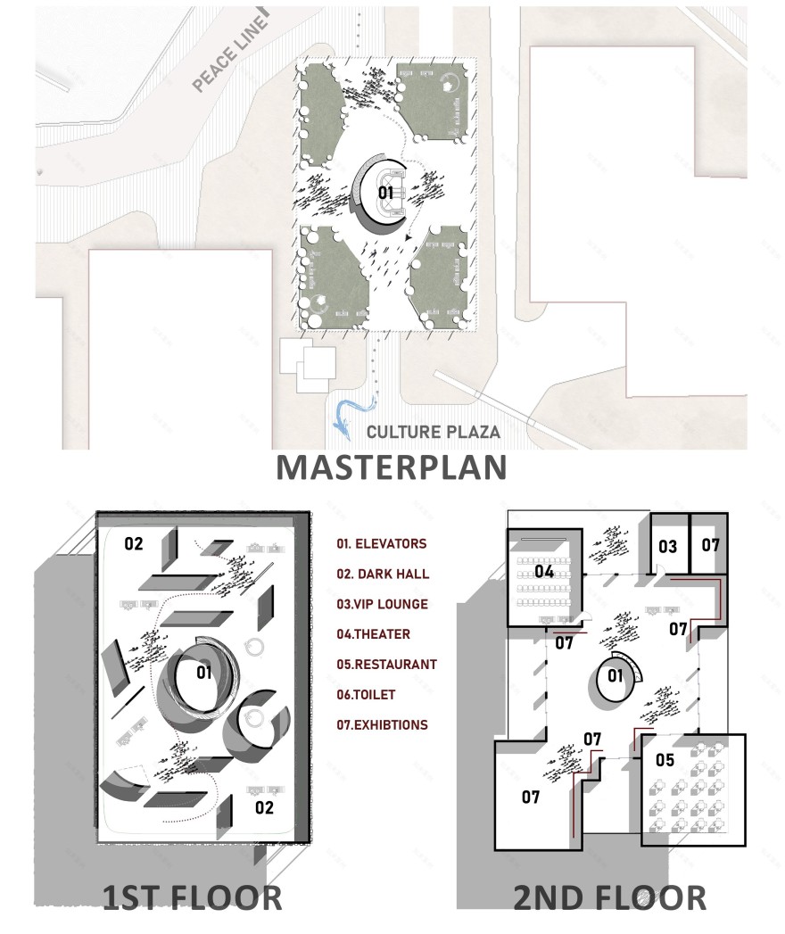 伊拉克馆 2030 年埃及世博会丨GROUP OF 4(总体规划设计),个人(展馆设计)-20
