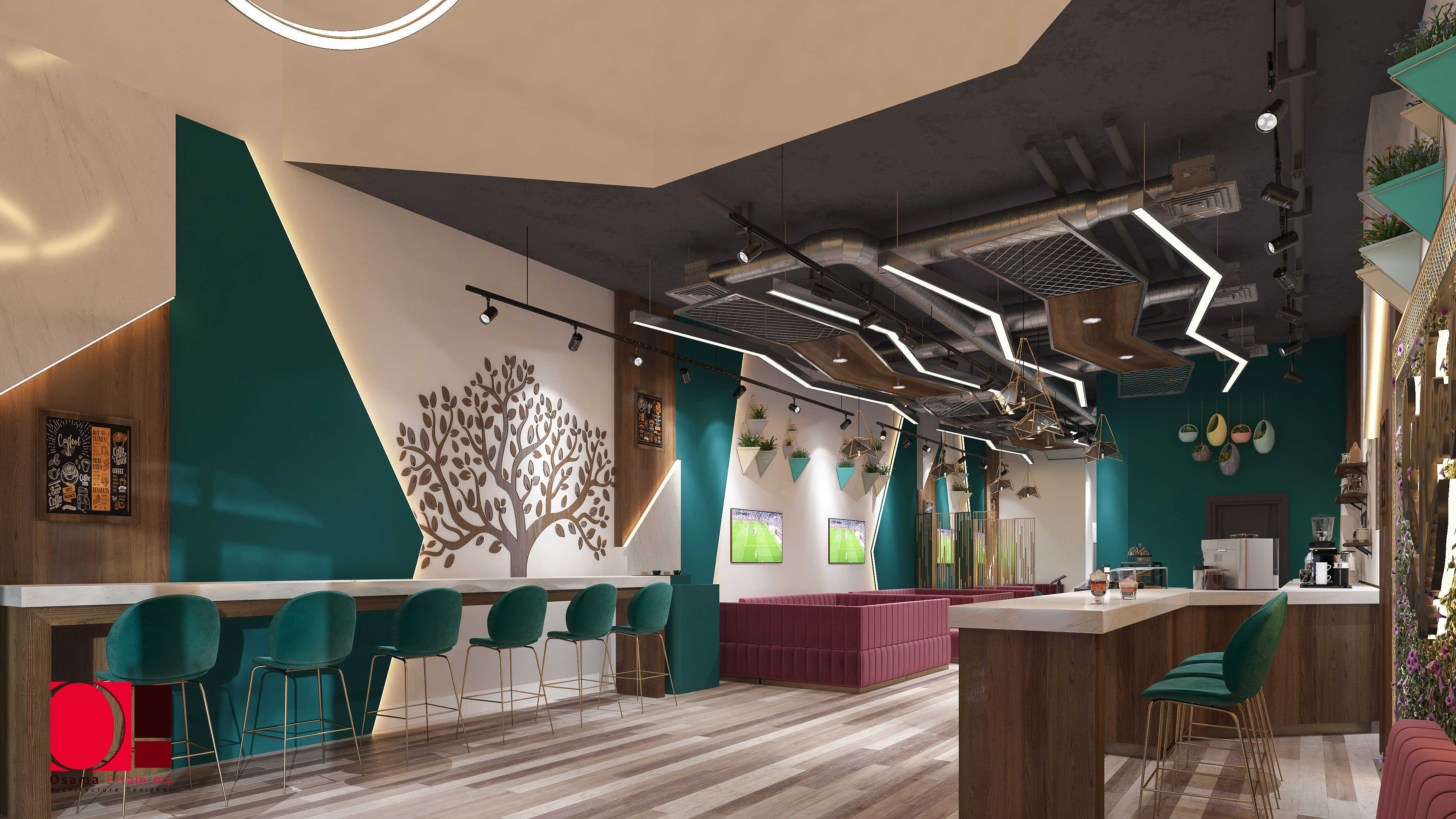 Exterior And Interior Coffee for Caffeoe-8