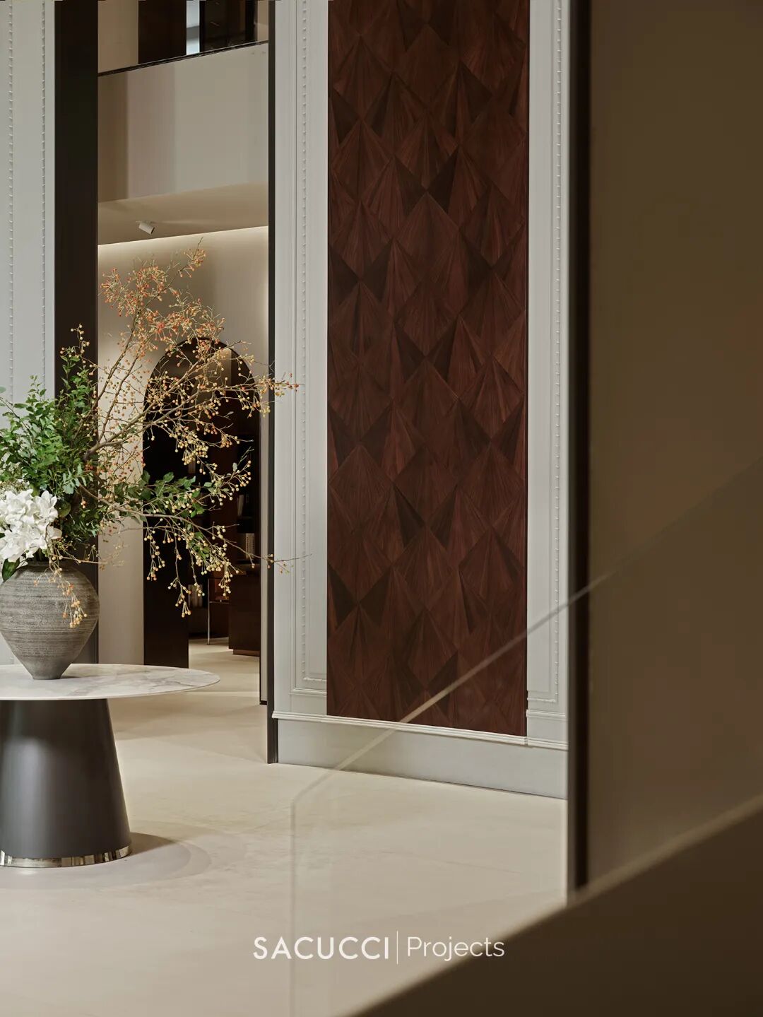 SACUCCI北京首席公馆木作展厅丨中国北京-46