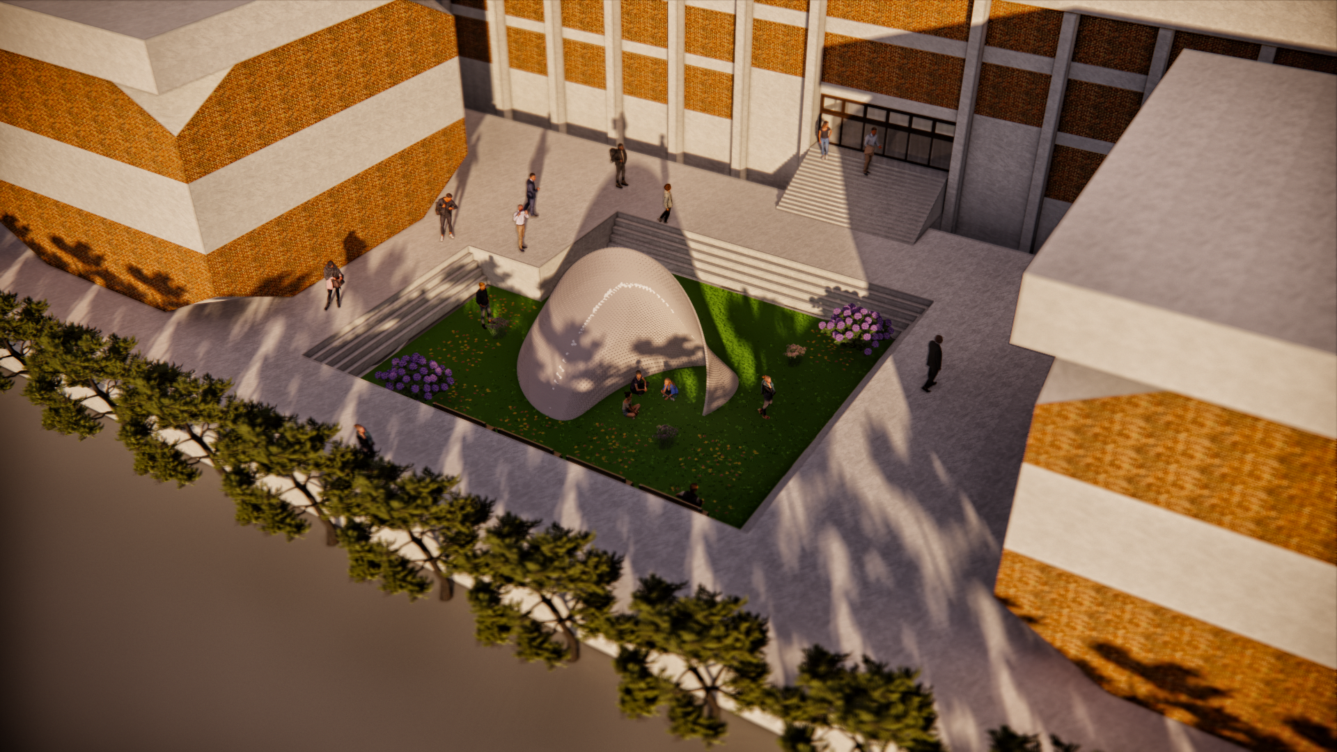 Modeling of the Built Environment I Innovation Kiosk.-8