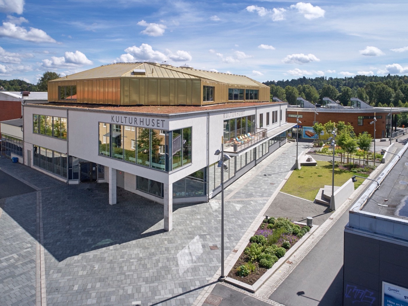 瑞典 Landvetter 文化中心广场丨MARELD-4