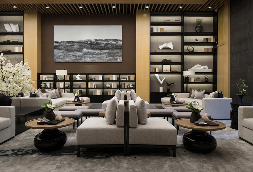 徐州万科翡翠天御售楼处 | 幽微蕴藉,空灵清远-31