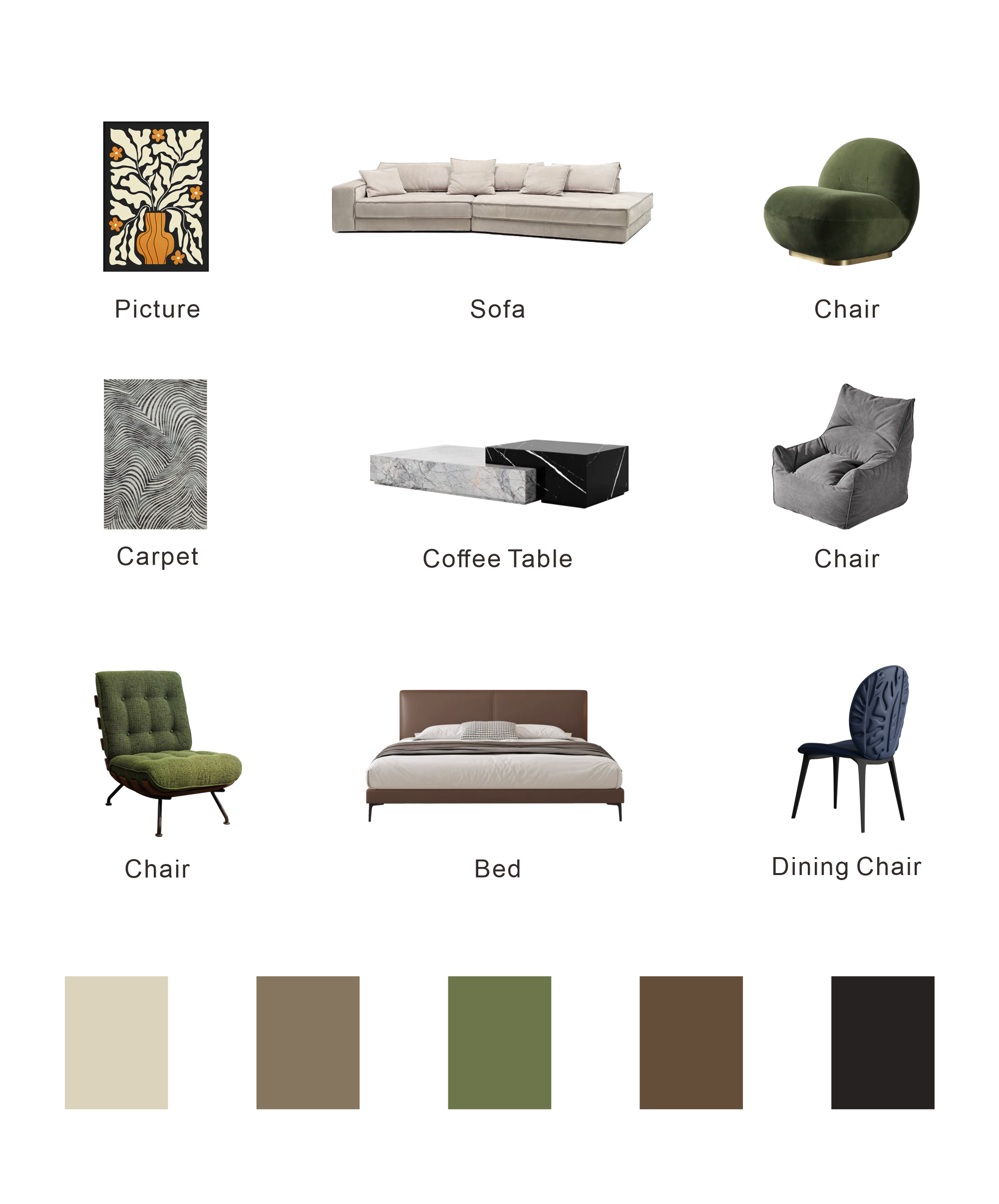 《栖羽》240㎡现代法式丨宏福樘设计-45