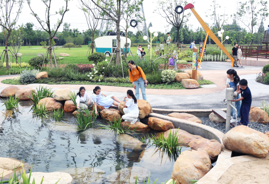 上海庄行社区花园-19