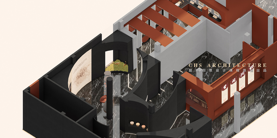 古韵飞扬 · 中药展厅原创方案设计丨超前设计（超前创意设计教育）-25