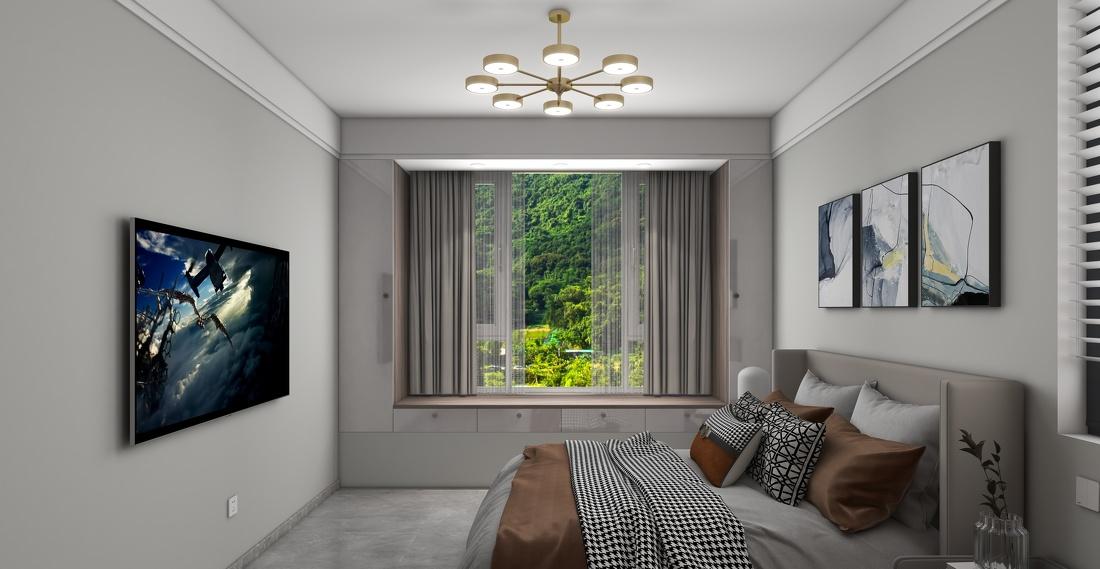 现代简约120平-4