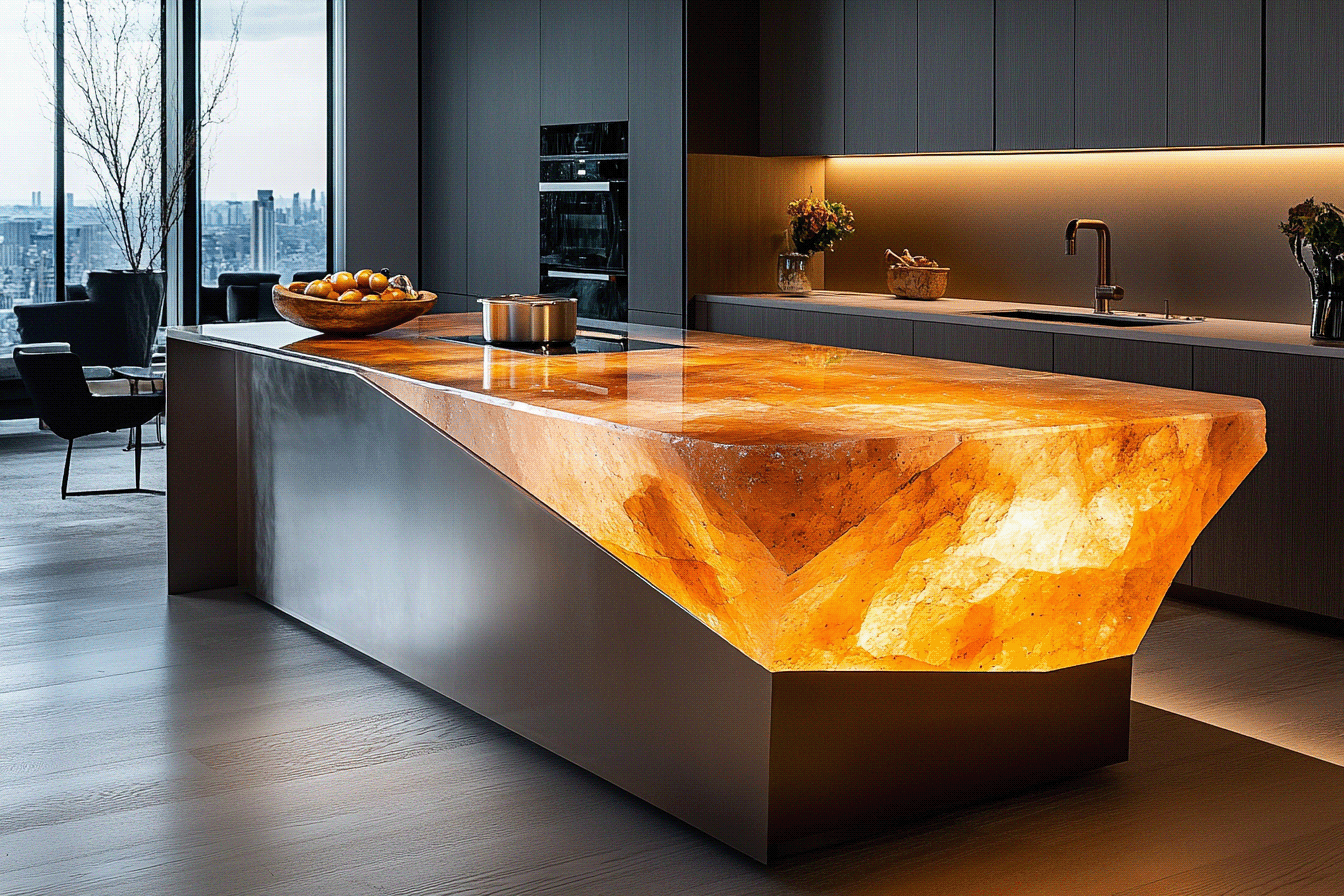 Extraordinary Bespoke Kitchen Islands by AICI-131