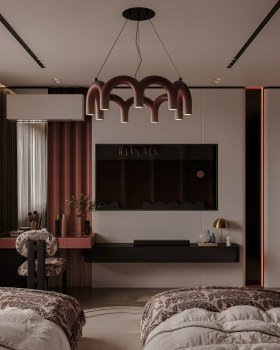 Modern Teenagers Bedroom Design | 3D Visualization