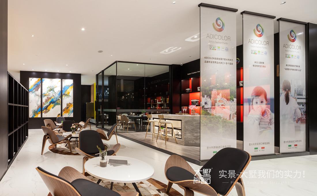 单色涂料打造的艺术空间-22