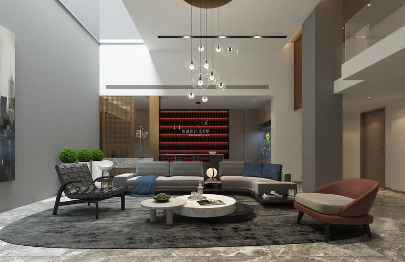 535㎡现代风精致家居-8