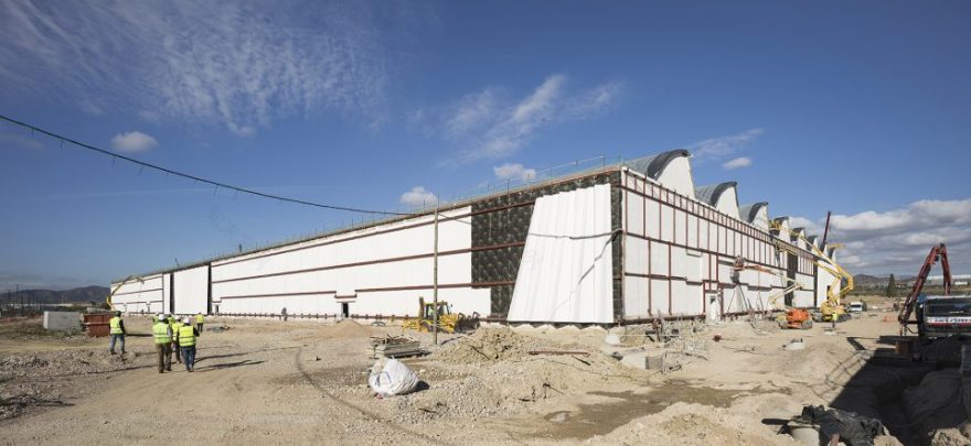 西班牙旧工厂翻新,韵律几何新风貌-13