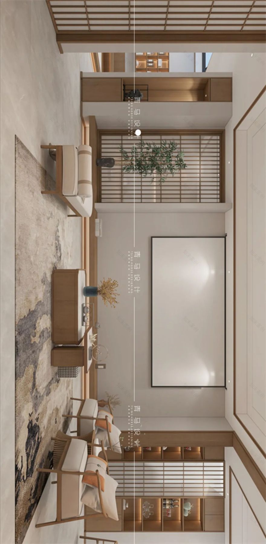 绿地香树花城日式别墅丨青马别墅设计-17