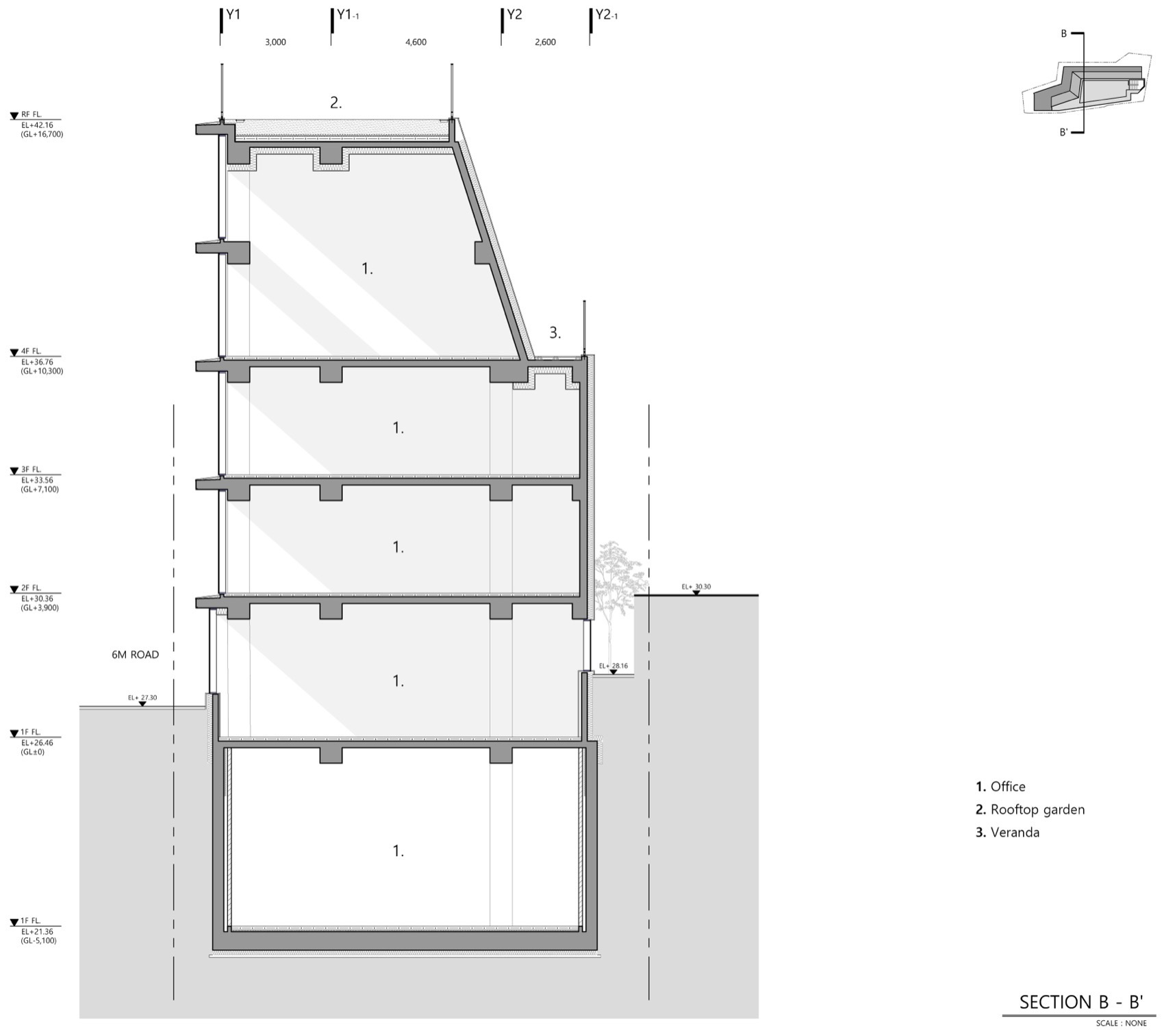 汉南洞 381 混合用途建筑丨韩国首尔丨YKH Associates-59
