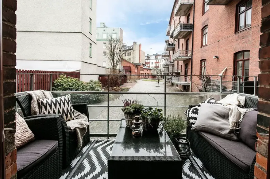 棕色调公寓 | 极简主义与民族元素的完美融合-18