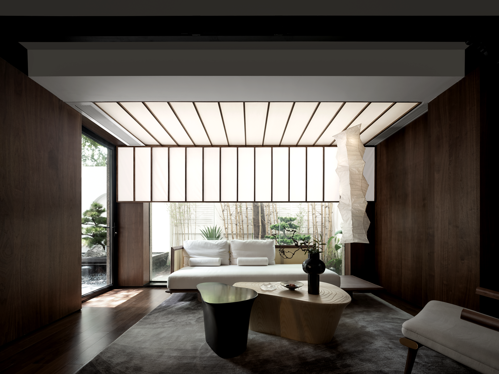 宁静深沉的东方美学私人国学会所丨吾疆设计-27