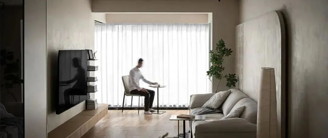 红瓦设计·实景案例丨131㎡精装改现代简约，双移门后居然暗藏玄机，这样设计多出两间房！-185