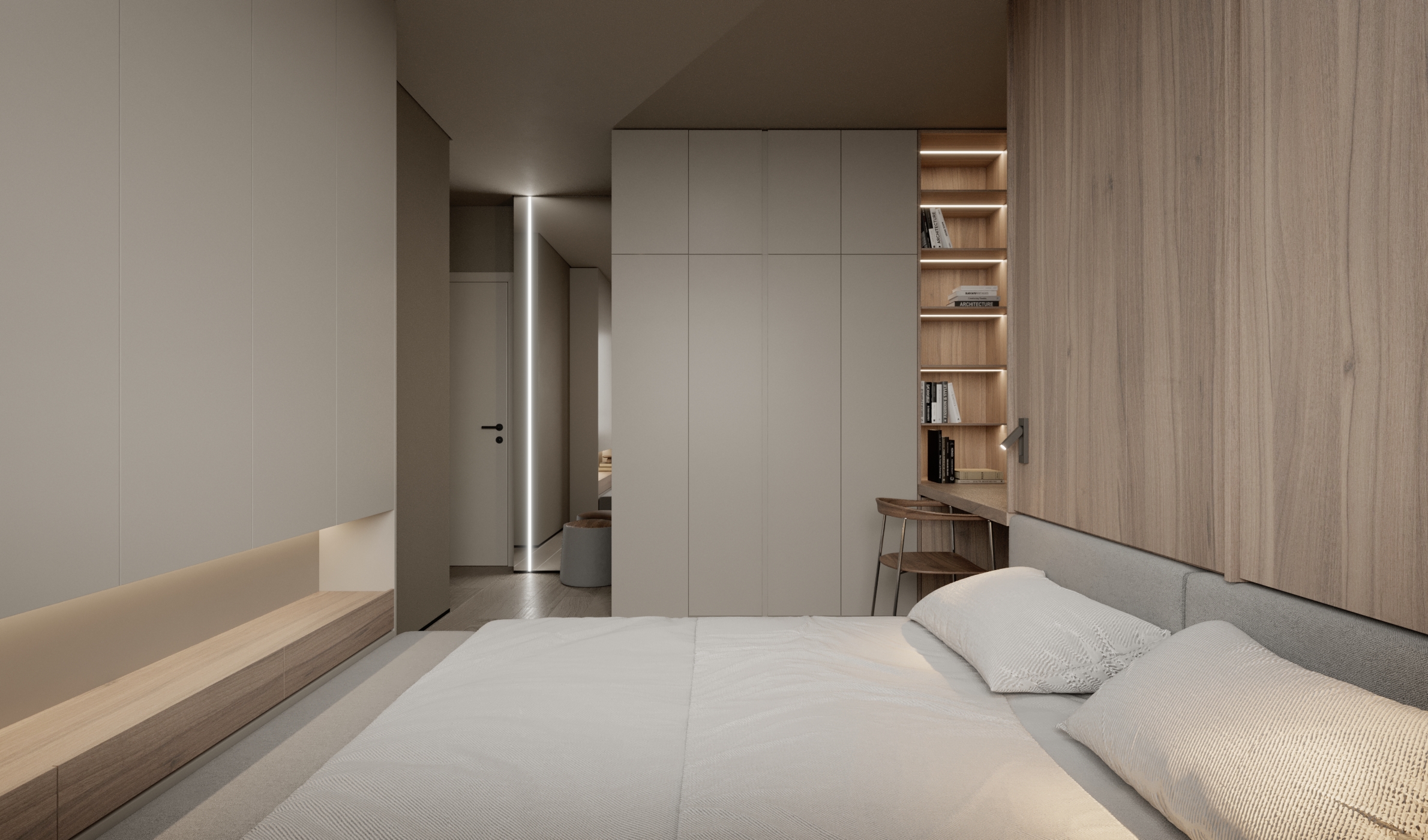 河畔平层丨CH Architects-10