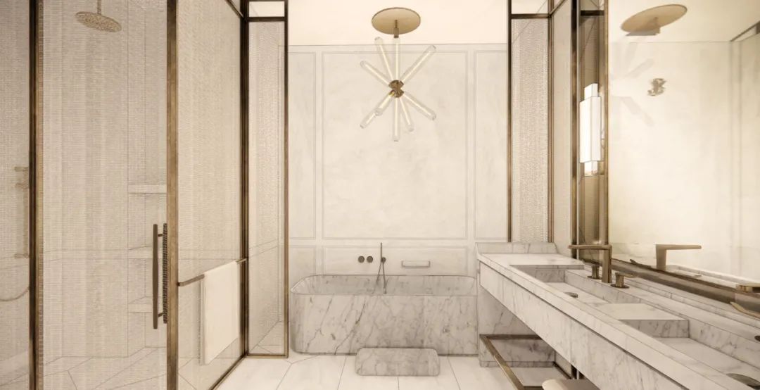 珠海琴澳湾1号「雲玺」425㎡超级大平层丨中国珠海丨建筑设计为Aedas凯达环球,室内设计为Yabu Pushelberg-36