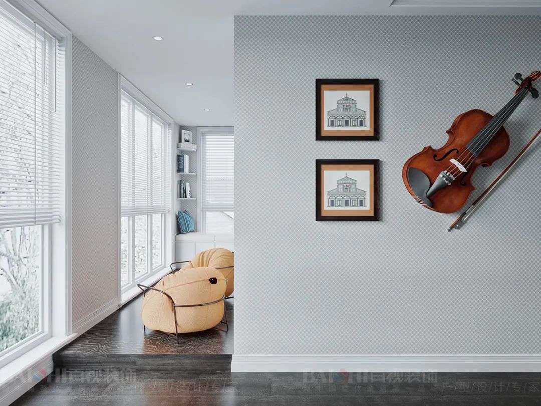 国宾天下 280 平美式轻奢别墅，四层空间多重功能集于一体-44