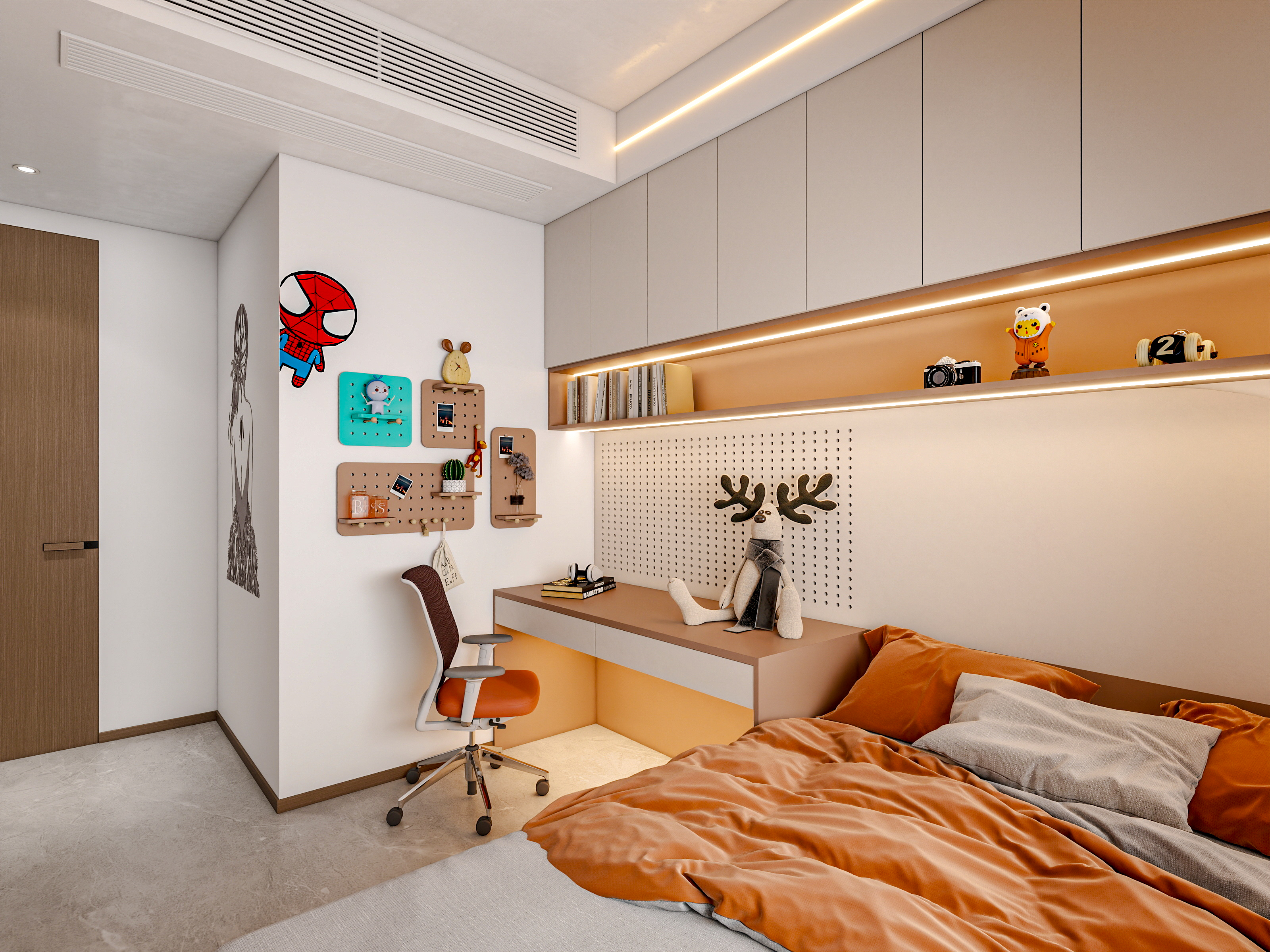 四川成都锦熙华庭鹭湾一号（138平方意式极简三居室）-46