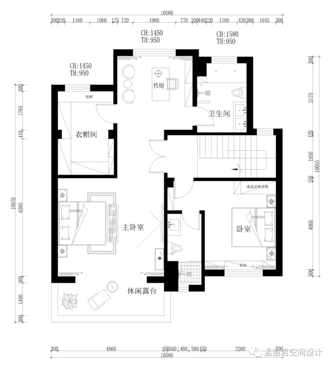 碧桂园翡翠世家别墅 | 低调优雅的美式轻奢生活空间-15